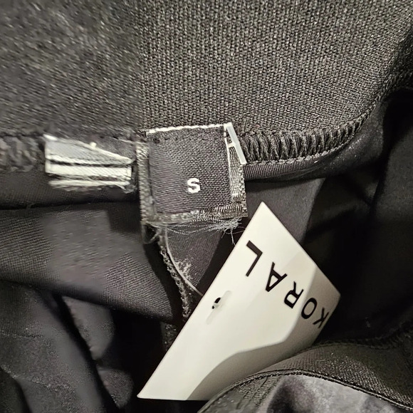 Koral Frame Mesh Panel High Waist Leggings Sz S - Picture 3 of 10